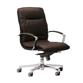 Работен стол FORMEN- кафяв цвят