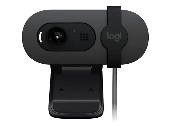 Уебкамера Logitech Brio 100 Full HD Webcam - GRAPHITE - USB - NA - EMEA28-935