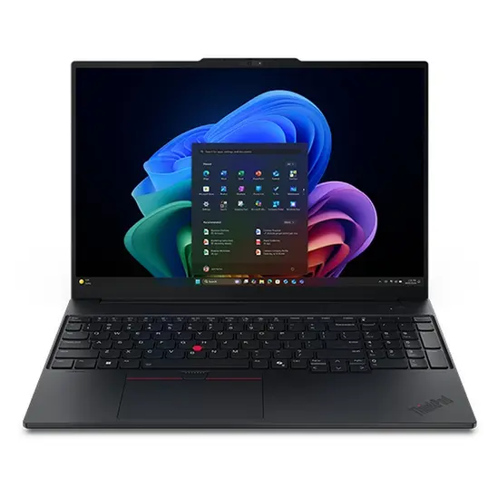 Лаптоп Lenovo ThinkPad E16 G4, Intel Core Ultra 5 325 (up to 3.40GHz, 12MB), 16" WUXGA, 32GB, 512GB SSD, Intel Graphics, BT 5.4,Wi-Fi 7 2x2 BE, Wired Ethernet, FPR, 1080PFHD Hybrid, 4 Cell, 65W, DOS, 3YR Onsite
