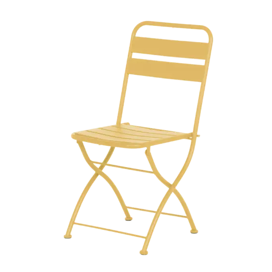 Градински сгъваем стол ЙОЛИ- без подлакътници