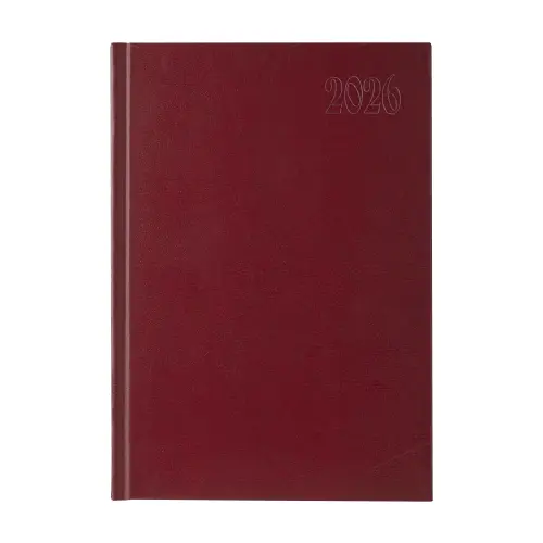 Календар - бележник ИКОНОМИ A5 червен