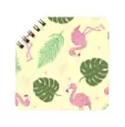 Комплект джобно тефтерче DESIGNS CUT фламинго