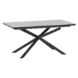 Трапезна маса МАРАЯ разтегателна- тъмносив керамичен плот