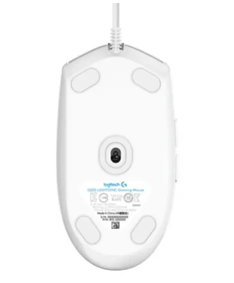 Мишка Logitech G102 LIGHTSYNC - WHITE - USB - NA - EER