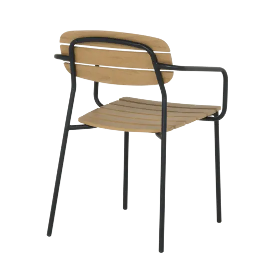 Градински стол ЙОВАН- снимка отзад