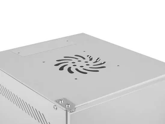 Комуникационен шкаф Lanberg rack cabinet 10' wall-mount 12U280x310 for self-assembly with metal door grey (flat pack)