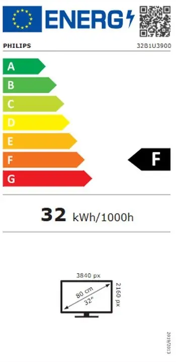 Монитор Philips 32B1U3900, 31.5' VA WLED, 3840x2160@60Hz, 4ms GtG, 350cd m2, 3500:1, 50M:1 DCR, FlickerFree, Blue Light Soft., 3Wx2, Tilt, Height Adjust, Pivot, Swivel, 2xHDMI, DP, USB hub