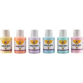 Боя акрилна Adel Pastel Colors 25мл 6 цвята