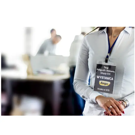 Бадж вертикален 115х165 мм 50 броя