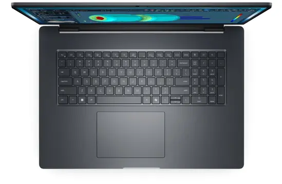 Лаптоп Dell Pro Max 18 Plus MB18250, Intel Ultra 7 265HX, vPro (13TOPS NPU, 20 cores, up to 5.30 GHz), 18' QHD+ (2560x1600) 500 nits, 32GB: 2x16GB 6400 MTs DDR5, 1TB SSD, NVIDIA RTX PRO 2000 8GB GDDR7, 8MP IR Cam and Mic, Wi-Fi 7, FPR, Backlit Kb, Win11 P