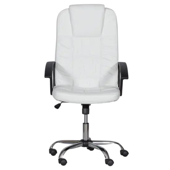 Директорски стол КАРИ- снима отпред, с хромирана кръстачка