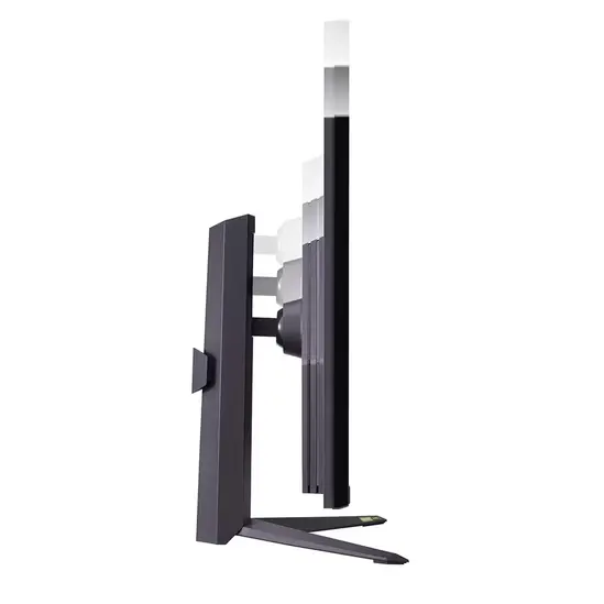 Монитор LG 32GR93U-B, 32", UltraGear IPS 1ms, AG, UHD 4K (3840x2160), 144Hz, HDR 400, 700:1, 400cdm2, DCI-P3 95%, USB3.0 (1up2down), VRR, AMD Free-sync, NVIDIA G-Sync, HDMI, DisplayPort, Height Adjustable, Pivot, Tilt, Headphone Out, Black