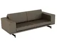 Диван триместен МАРКЕЛИ TRY 03 - сниман в цял ръст, кафяв на цвят