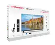 Телевизор Thomson Smart FHD TV 32'; Google TV; 1920 x 1080 (FHD), DLED, 60 Hz, DVB-TT2CSS2, Wi-Fi, Bluetooth, LAN, HDMI 3 (1.4), USB 2 (2.0), 12 Volt adapter included, Side Feet, Black