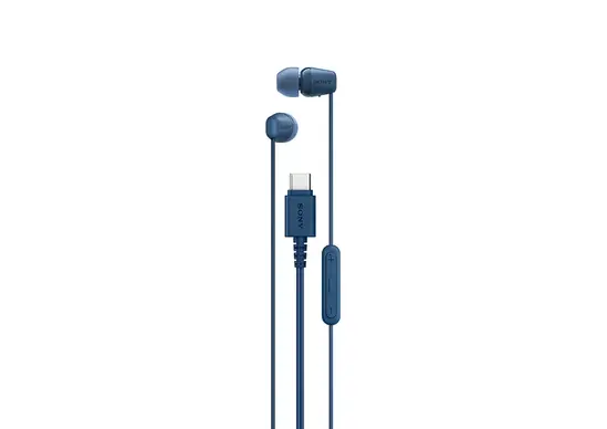 Слушалки Sony Headset IER-EX15C USB-C, Blue