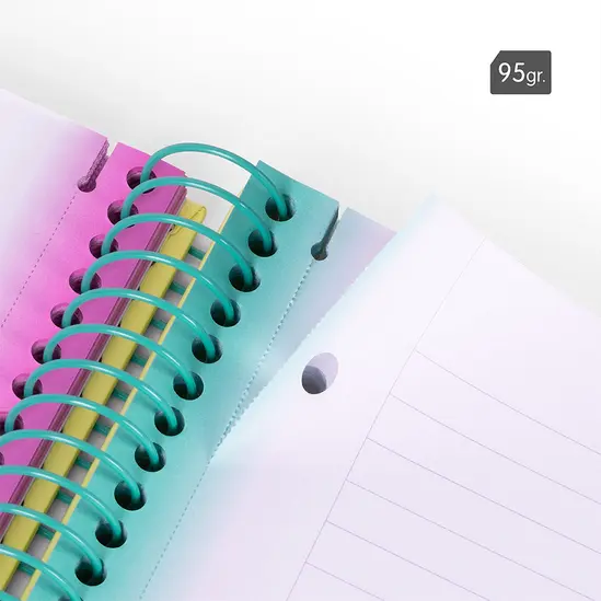 Тетрадка спирала А4 Sunset Milan 80 л 3 броя