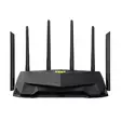 Рутер Asus Gaming Wireless TUF Router AX6000, Dual-Band, Quad-Core 2.0GHz CPU, 256MB512MB FlashRAM, 2.5G dual-port, AiProtection Pro, Adaptive QoS, VPN Fusion, IPTV, OFDMA, MU-MIMO, Beamforming, Link Aggregation, Port forwarding, AiM, Black