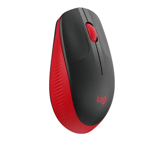 Мишка Logitech M190 Full-size wireless mouse - RED - 2.4GHZ - NA - EMEA - M190