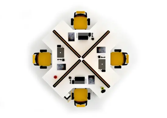 Работна станция SUNNE 4 места