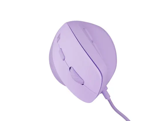 Мишка Natec Vertical Mouse Crake 2 Pro 12800DPI Optical Pure Lavander