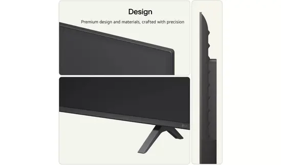 Телевизор LG 50NU8E0B3LA, 50" 4K HDR UHD, 3840x2160, DVB-T2/C/S2, AI Alpha 7, HDR 10, webOS 26, ThinQ AI, VRR, ALLM, HGiG, WiFi, Clear Voice, 4K Super Upscaling, Bluetooth 5.3, Hdmi e-ARC , CI, LAN, AirPlay2, AI Sound Pro, Google Cast, 2 Pole stand, Black