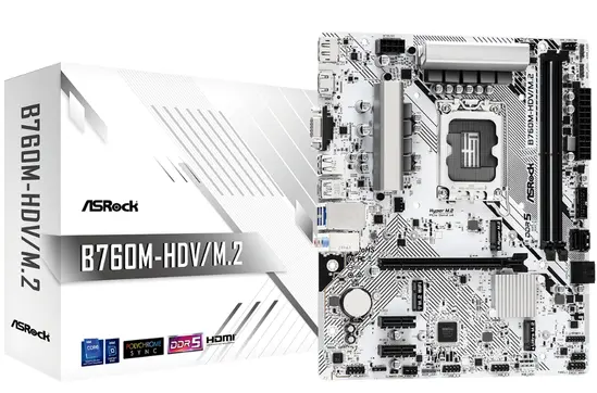Дънна платка Asrock B760M-HDVM.2