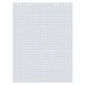 Листа за флипчарт каре, 20 л- с перфорация