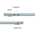 Лаптоп Apple MacBook Air 13.6: Apple M5 chip with 10-core CPU and 10-core GPU, 16GB, 1TB SSD - Sky Blue