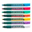 Маркер тебешир Pentel Wet Erase двустранен 7 цвята без капачка