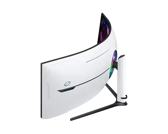 Монитор Samsung LS57CG952, 57" Odyssey Neo G95NC 57" Quantum Mini-LED Dual UHD, 7680x2160, 240Hz 1ms, HDMI, USB Hub, White/Black