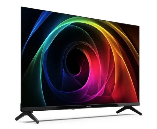 Телевизор Sharp 32HA1205E, 32" LED HD 1366x768 HD Frameless, 100 000:1, DVB-TT2CSS2, Active Motion 100, Speaker 2x8W, Dolby Digital, CI+, 3xHDMI (ARCCEC), 2xUSB, LAN, VideoAudio input (3 x RCA), Hotel Mode, E, 2 pole Stand
