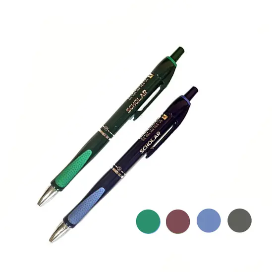 Автоматична химикалка Scholar Office V5 0.5 мм синя