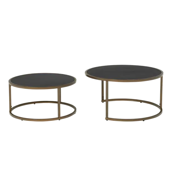 Холна маса БЕРГАМО- прахово боядисан метал