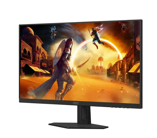 Монитор AOC 24G4ZR, 23.8" Fast IPS WLED, 1920x1080@260Hz (OC, Native 240Hz), 1ms GtG, 0.3ms MPRT, 300cd m/2, 1000:1, Adaptive Sync, FlickerFree, Anti Blue Light, Tilt, Height Adjust, Pivot, Swivel, 2xHDMI, DP