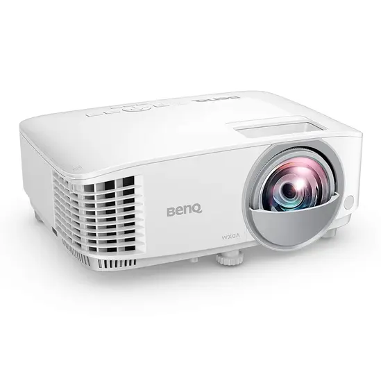 Мултимедиен проектор BenQ MW826STH, Short Throw, 87'@1m, WXGA 1280x800, 3500 AL, 20000:1, VGA, RCA, S-Video, 2xHDMI, Audio InOut, Speaker 10W, USB (Type A) x1, LAN (RJ45) x1, IEC62368, Optional interactive kit(PW02PT12)