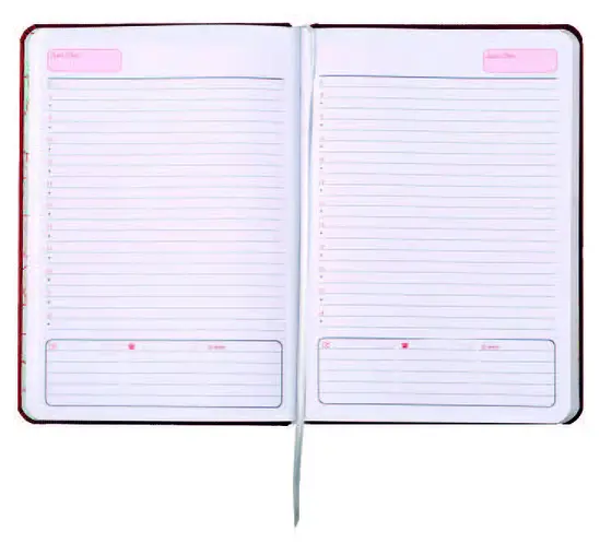 Календар бележник СТИЛ-отворен, празни страници