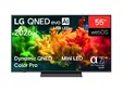 Телевизор LG 55QNED81B3A, 55" 4K QNED MiniLED Smart TV, 3840x2160, DVB-T2/C/S2, Alpha 7 AI Processor, HDR10/HLG, webOS 26 ThinQ, VRR/ALLM/HGiG, 4K Super Upscaling, WiFi 5, Bluetooth 5.3, AirPlay 2, SPDIF, LAN, CI, HDMI, AI Sound Pro, Google Cast, Motion B