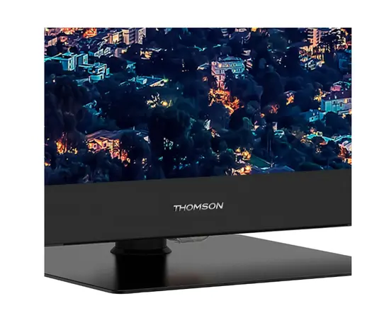 Телевизор Thomson Smart QLED Plus TV 65'; Google TV; 3840 x 2160 (4K UHD), QLED, 4000:1, 60 Hz, DVB-TT2CSS2, HDR10, Wi-Fi, Bluetooth, LAN, HDMI 2 (2.0) + 2 (2.1), USB 2 (2.0) + 1 (3.0),Built-in Front Speakers, Central Swivel Stand, Black
