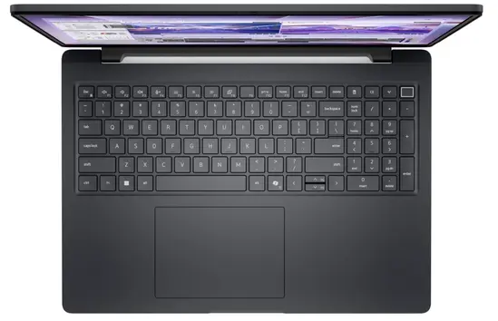 Лаптоп Dell Pro Max 16 MC16250, Intel Ultra 7 265H, vPro Enterprise (24MB, 16 cores, up to 5.30 GHz Turbo), 16" FHD+ LCD with 300 nits, 16GB: 2x8GB, DDR5, 5600 MT/s, 512GB, M.2 2230, Gen4, UMA graphic card, FHD HDR IR CAM, Wi-Fi 7, FPR, backlit,  Win 11 P
