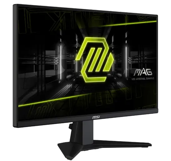 Монитор MSI MAG 255XF, 24.5", 0.5ms, 300Hz, Rapid IPS, 1920x1080 (FHD), 16:9, AMD FreeSync Premium, 90% DCI-P3, AG, HDR Ready, 250 nits, 1000:1, DCR 100M:1, DP(1.4a), 2xHDMI 2.0b, Tilt, VESA, Black, 3.3kg
