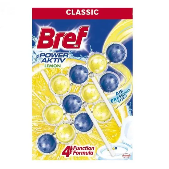 Ароматизатор за WC Bref Power Aktiv 3х50 гр