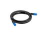 Кабел Lanberg patchcord CAT.6A FTP LSZH CCA 0.5m Fluke Passed, Black