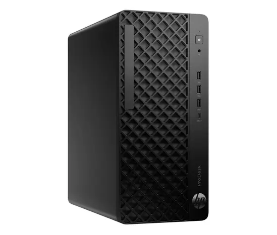 Настолен компютър HP ProDesk 4 Tower G1i AI, Ultra 5 225(up to 4.9Ghz20MB10C), 32GB 5600Mhz 1DIMM, 1TB PCIe SSD, HP 125 Keyboard & HP 125 Mouse, WiFi 6E + BT 5.3, Win 11 Pro, 3Y NBD On Site