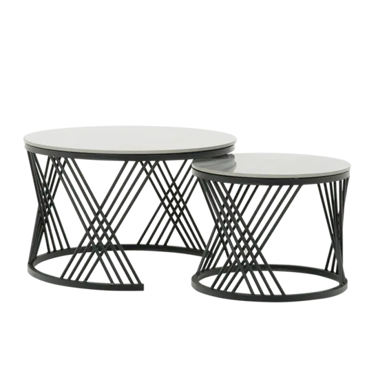 Холна маса БЕЛОСЛАВА- комплект масички