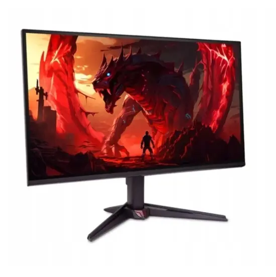 Монитор Acer Nitro VG240YGbip, 23.8'' FHD (1920x1080) IPS, ZeroFrame, 120Hz, 1ms (VRB), AdaptiveSync, 250nits, HDMI, DP, VisionCare, Energy Class C, Black, 2Y