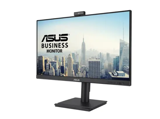 Монитор Asus BE279QFK Video Conferencing Monitor ,27', Full HD, IPS, 100Hz, Frameless, Full HD Webcam, Mic Array, Stereo Speakers, Height Adjustable, Ergonomic Design, HDMI, Eye Care, Low Blue Light, Flicker Free, Wall Mountable, Sustainability,Black