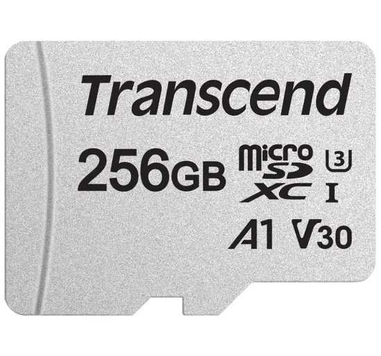 Памет Transcend 256GB microSD UHS-I U1 (with adapter)