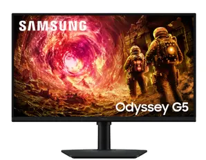 Монитор Samsung 27FG502 27" Odyssey G5 QHD IPS 180Hz 1ms 2560x1440 DP HDMI Black
