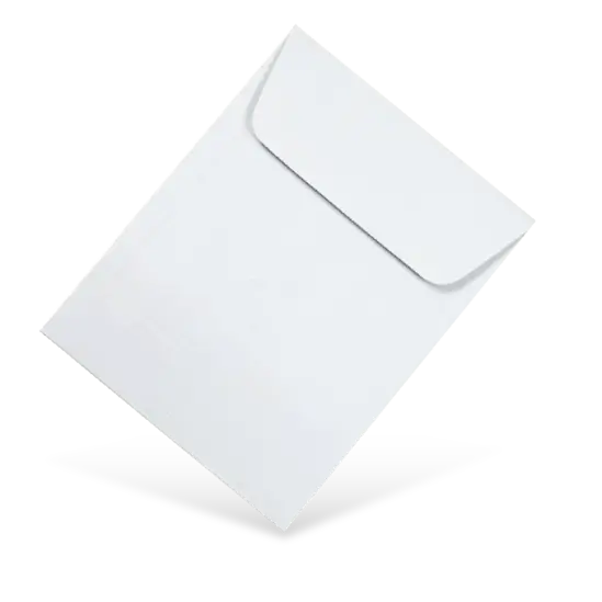 Плик за монети 60х75 мм - един затворен плик