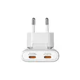 Зарядно устройство Verbatim Fold 'n' Go GaN Charger 65W EU plug White
